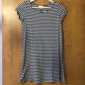 Black and White Mini Dress